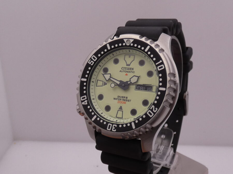 Citizen Promaster Marine Aqualand Day-Date LIKE NEW BOX&PAPERS Anno 2025 Automatico Acciaio NY0040-09W - immagine 10