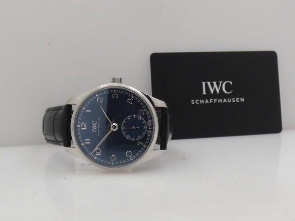 IWC Portuguese Automatico With PAPERS Anno 2021 Acciaio Ref. IW358305