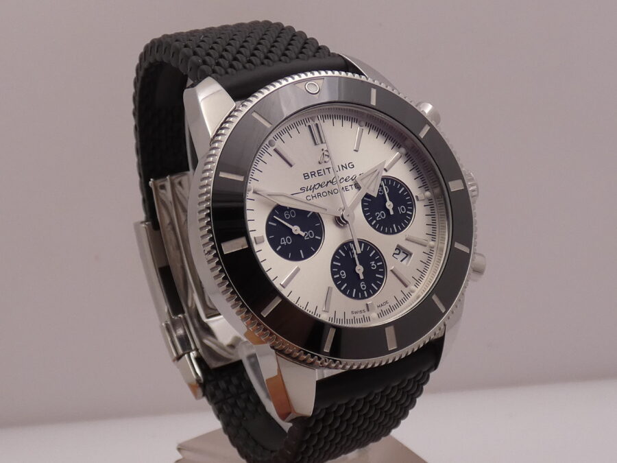 Breitling Superocean Heritage B01 AB0162 44mm BOX&PAPERS TOP CONDITION Automatico Acciaio Edizione Speciale - immagine 10