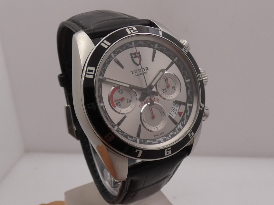 Cronografo Tudor Grantour Chrono Flyback 20530 Anno 2007 Automatico Date - immagine 11