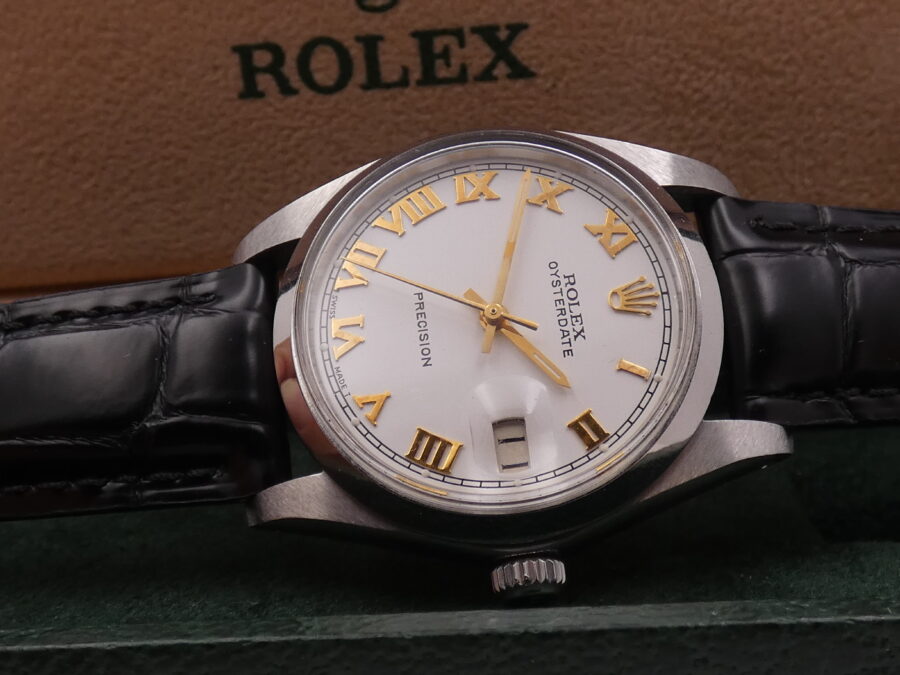 Rolex Oysterdate Precision 6694 TOP CONDITION Anno 1983 Carica Manuale Cal. 1225 Vintage - immagine 10