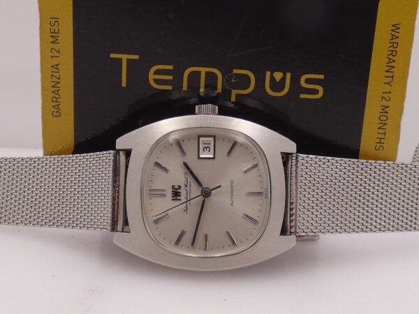 IWC Classic Automatic PELLATON Cal. 8541B Anni '70s Ref. 1872 Acciaio Vintage Watch