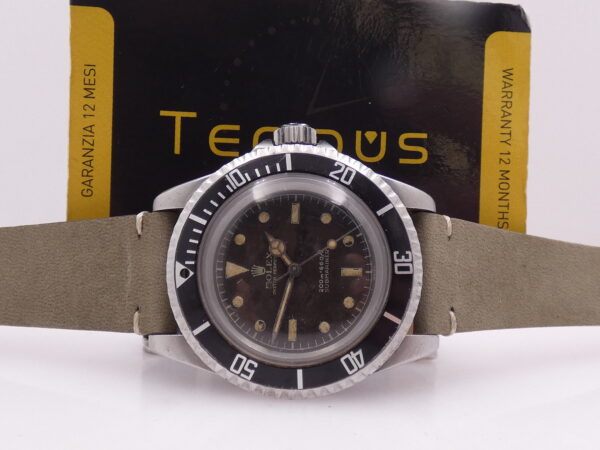 Rolex Submariner No Date 5512 GILT DIAL Anno 1961 MINUTERIA CHIUSA Automatico Acciaio