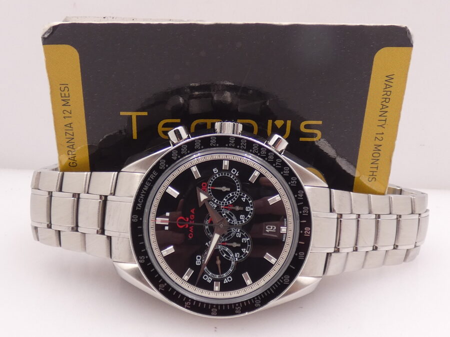 Cronografo Omega Speedmaster Broad Arrow Co-Axial Olympic Collection ANNO 2008 Top Condition Automatico Braccialato Acciaio - immagine 2