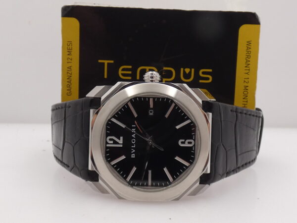 Bulgari Octo BGO 41 S Automatic 41mm Black Dial TOP CONDITION Acciaio