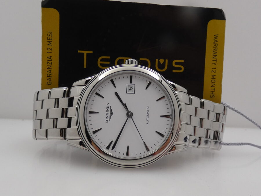 Longines Flagship Automatic L4.984.4 NEW BOX PAPERS & TAG PRICE Anno 2025 MAI INDOSSATO - immagine 2