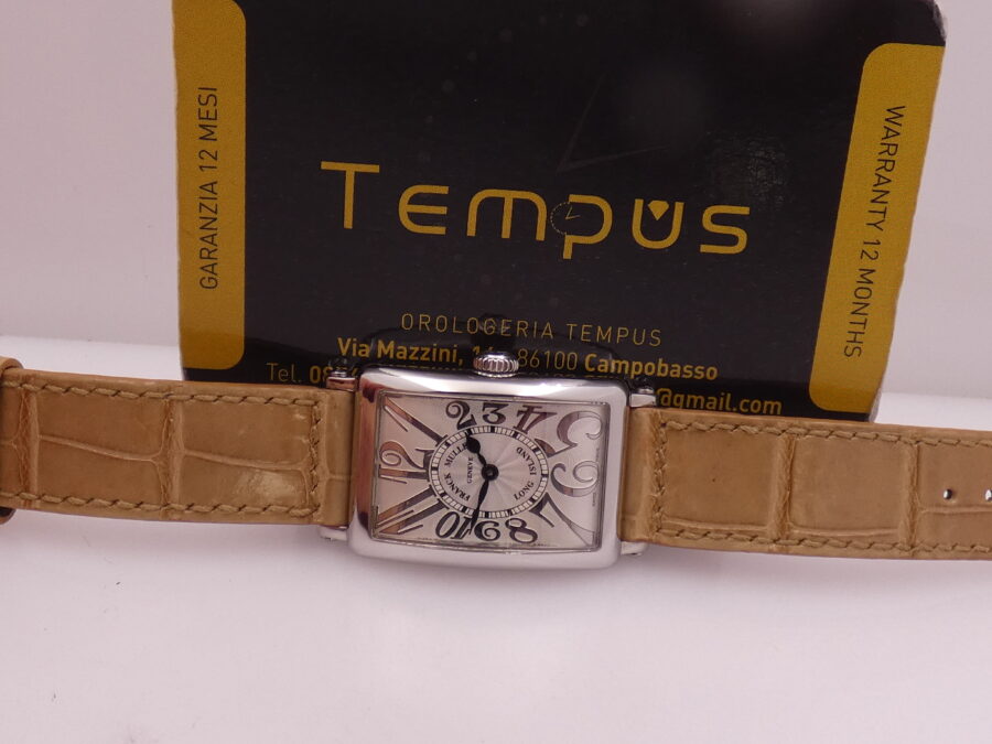Franck Muller Long Island Lady 902 QZ REL Anni 2000's Acciaio For Ladies - immagine 2