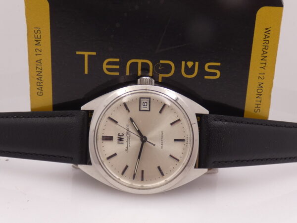 IWC Schaffausen 9162 Electronic Tuning Fork Diapason By Bulova Acciaio Anni 70's Vintage