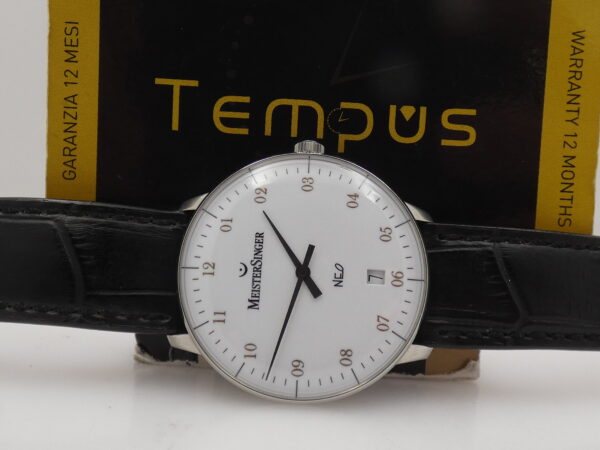 Meistersinger Neo 2Z NEW BOX&PAPERS Automatico Acciaio MAI INDOSSATO Ref. NE201G