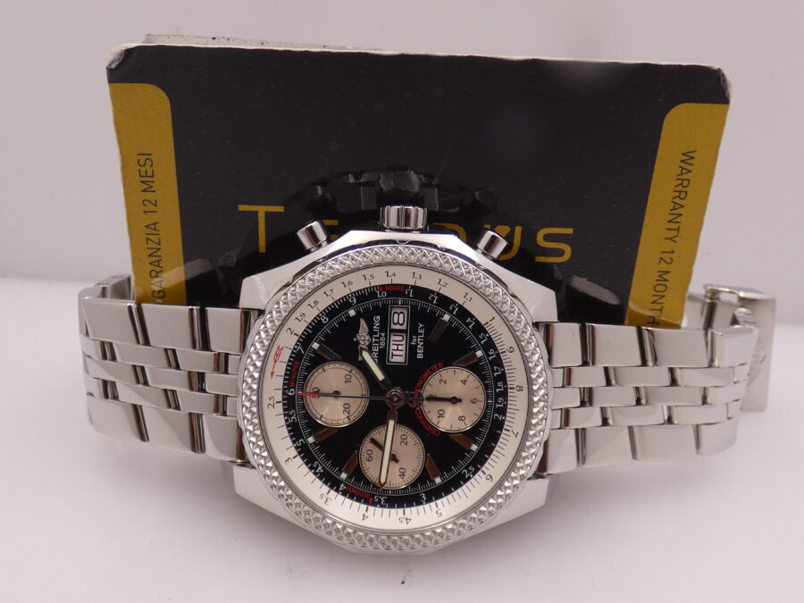 Cronografo Breitling Bentley GT Day-Date A13362 BOX&PAPERS Anno 2005 TOP CONDITION Special Edition - immagine 2