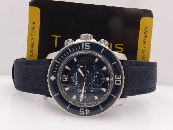 Blancpain Fifty Fathoms Flyback Chrono 45mm With PAPERS Anno 2021 Automatico Acciaio 5085FB-1140-52