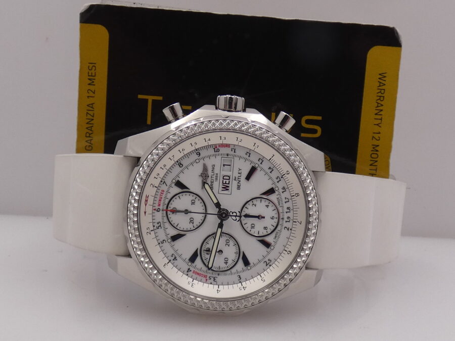 Cronografo Breitling Bentley GT Day-Date A13362 WITH PAPERS Anno 2014 TOP CONDITION Special Edition - immagine 2