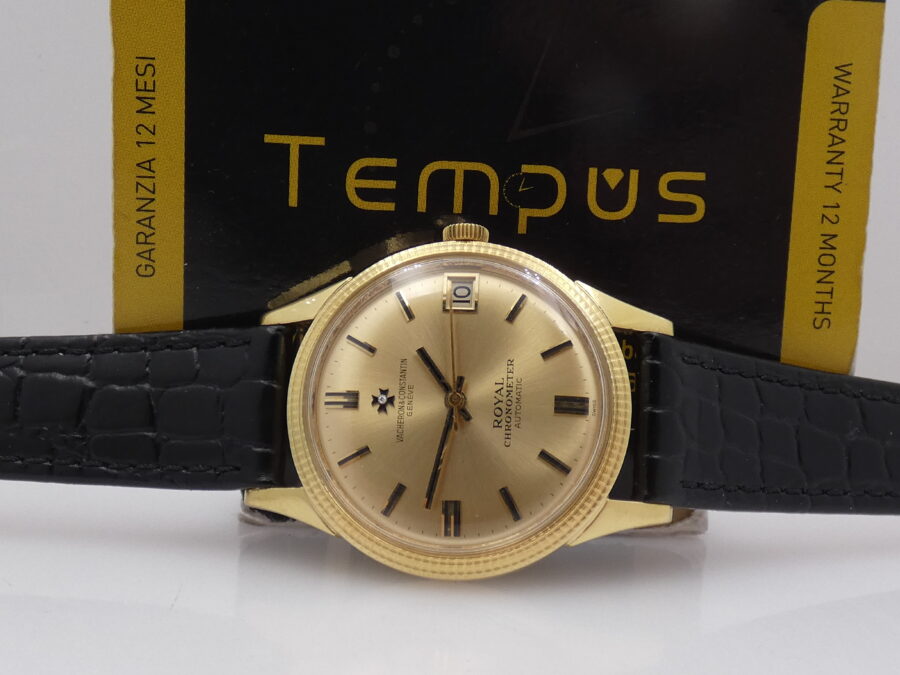 Vacheron Constantin Extremely Rare Chronometer Royal 6734 Automatic Oro Massiccio 18Kt Anni '60 - immagine 2