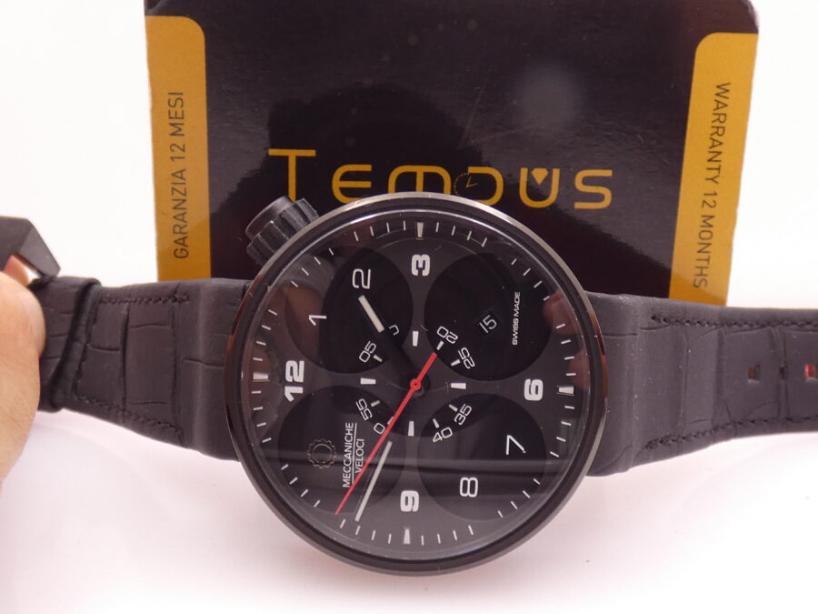 Meccaniche Veloci Quattro Valvole 42 SoloTempo N.O.S. New Old Stock Titanio Automatico Ref. W121K047 - immagine 2
