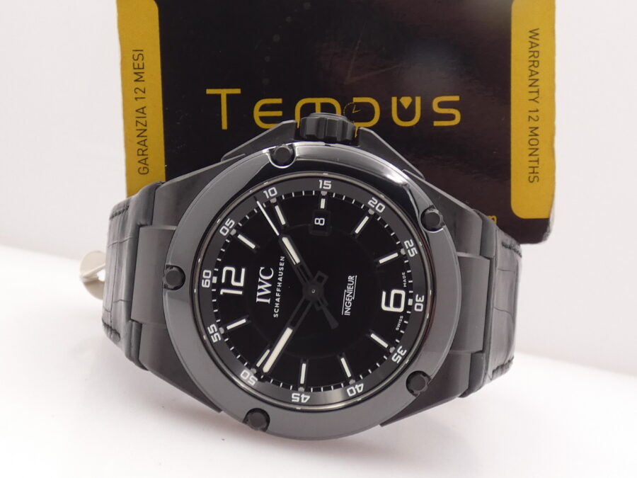 IWC Ingenieur AMG Black Series Ceramic IW3225 46mm WITH PAPERS Anno 2017 Automatic Date - immagine 2