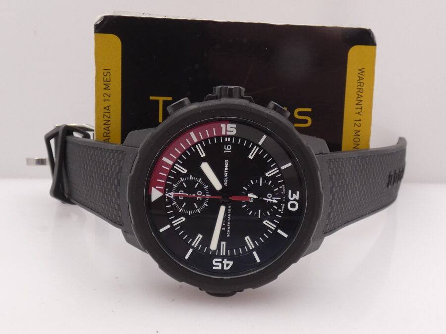 Cronografo IWC Aquatimer Galapagos Islands 45mm WITH PAPERS Anno 2017 Automatico Edition La Cumbre Vulcano IW379505 - immagine 2