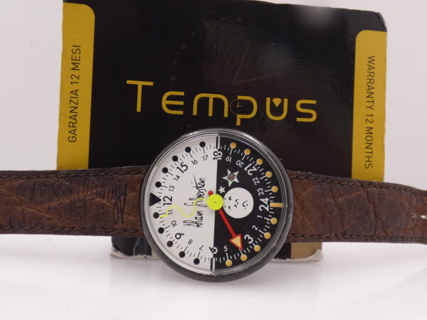 Alain Silberstein Creations Mono Hand Night & Day 24H Black Pvd ANNI '2000s Orologio