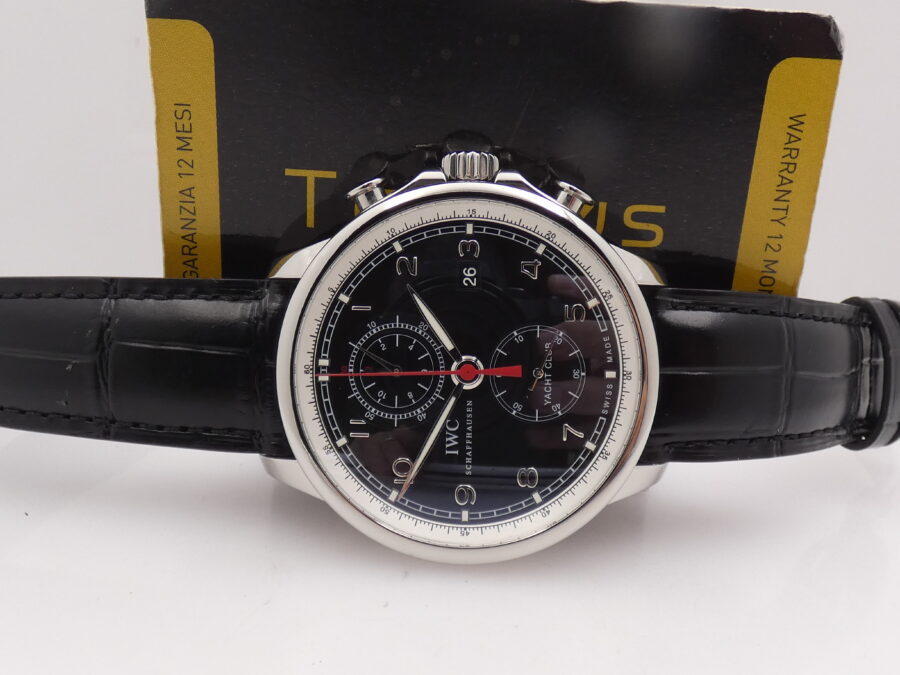 Cronografo IWC Portuguese Yacht Club LIKE NEW WITH PAPERS ANNO 2014 Automatico Acciaio IW3902 - immagine 2