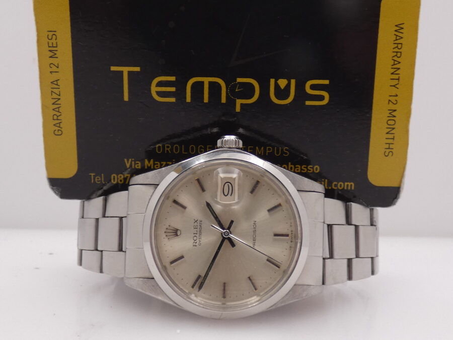 Rolex Oysterdate Precision 6694 Anno 1970 Original Dial Carica Manuale Vintage Braccialato - immagine 2