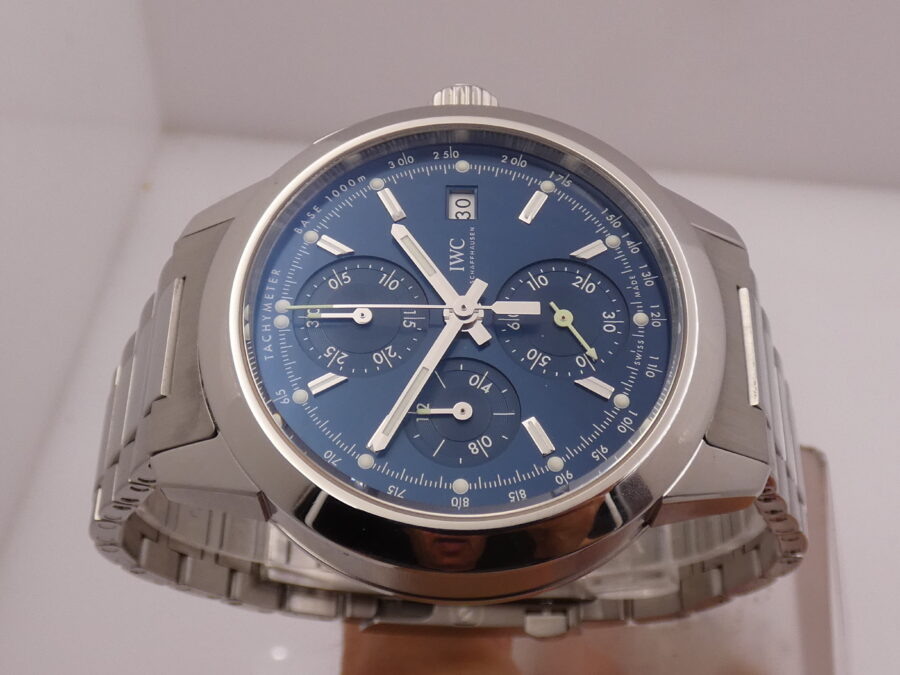 Cronografo IWC Ingenieur IW380802 With PAPERS Anno 2019 Blue Dial Automatic TOP CONDITION Acciaio