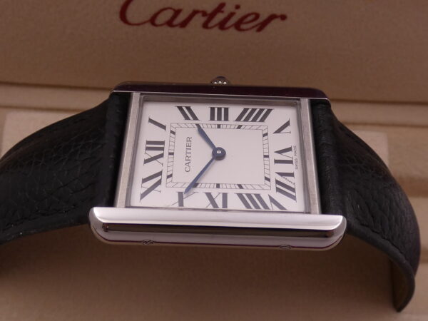 Cartier Tank Solo 3169 With PAPERS Anno 2017 TOP CONDITION Acciaio