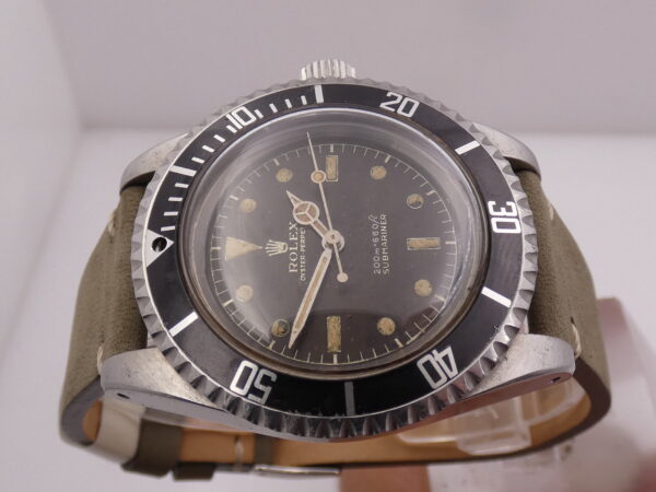Rolex Submariner No Date 5512 GILT DIAL Anno 1961 MINUTERIA CHIUSA Automatico Acciaio