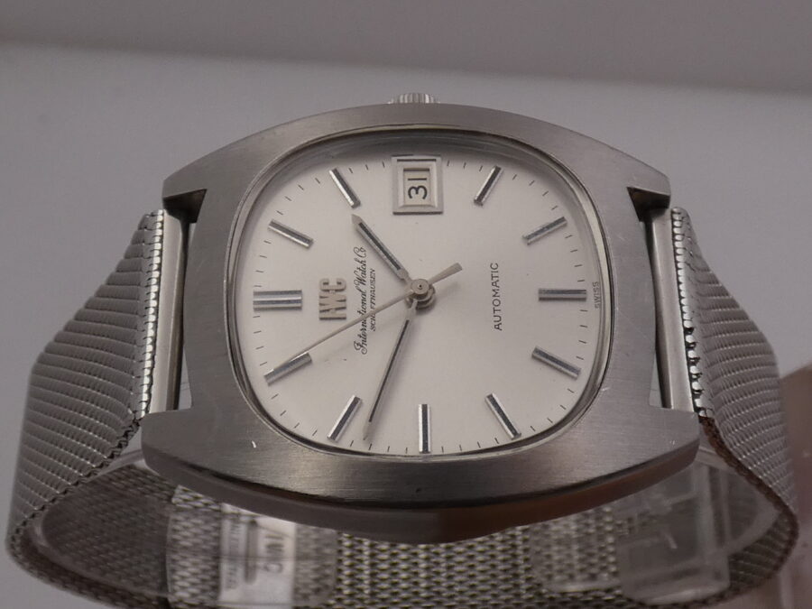 IWC Classic Vintage Cushion 8541B Automatic Date 1872 ANNI '70s Acciaio