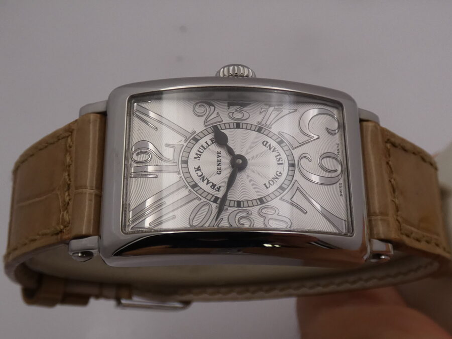 Franck Muller Long Island Lady 902 QZ REL Anni 2000's Acciaio For Ladies