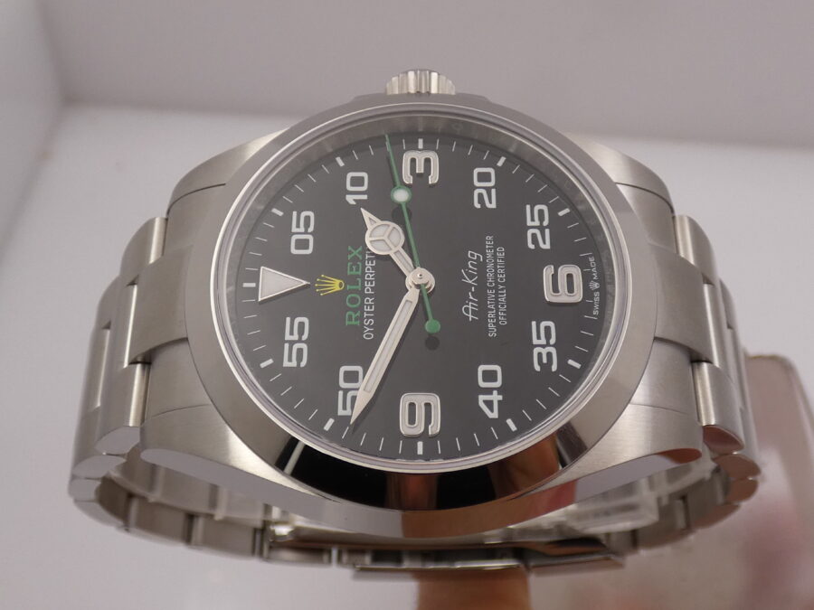 Rolex Air King 126900 40mm NEW BOX&PAPERS Aprile 2023 Automatico Acciaio MAI INDOSSATO