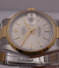 Rolex Datejust 16203 N.O.S. BOX&PAPERS Italia NO HOLES Acciaio & Oro 18Kt Anno 1999 MAI INDOSSATO Automatico
