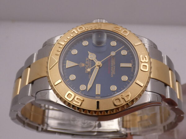 Rolex Yacht-Master 168623 Acciaio&Oro 18Kt TOP CONDITION Automatico ANNO 2002 Like New Blue Dial