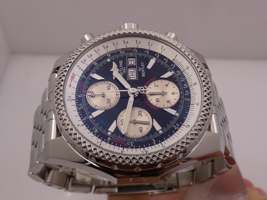 Cronografo Breitling Bentley GT Day-Date A13362 BOX&PAPERS Anno 2005 TOP CONDITION Special Edition