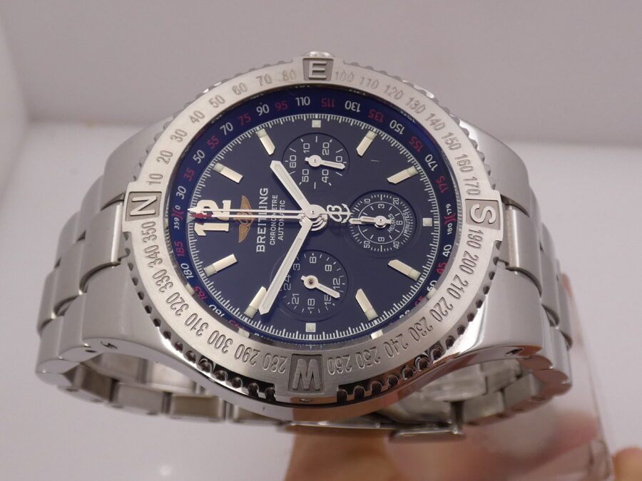 Cronografo Breitling Hercules 45mm TOP CONDITION A39362 Anni 2000's Automatico Acciaio