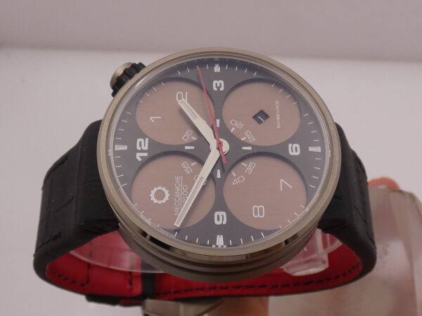 Meccaniche Veloci Quattro Valvole 42 SoloTempo N.O.S. New Old Stock Titanio Automatico Ref. W121K048