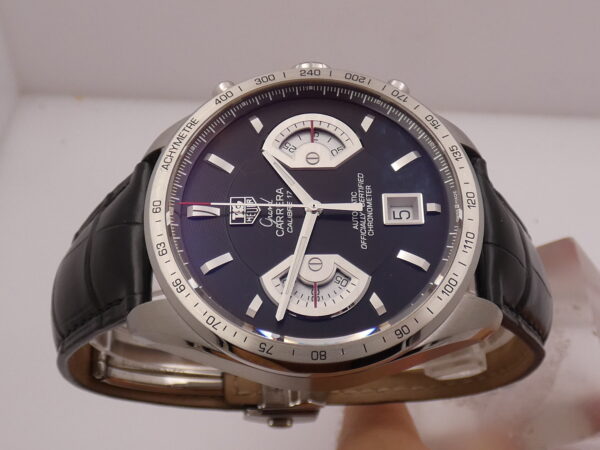 Cronografo TAG Heuer Grand Carrera CAV511A LIKE NEW Automatic Chronometer Calibre 17 Acciaio