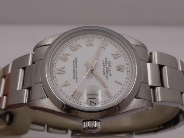 Rolex Datejust 31 MID-SIZE 68240 Anni 1991 White Dial Automatico Acciaio Bracciale Oyster LADY Watch