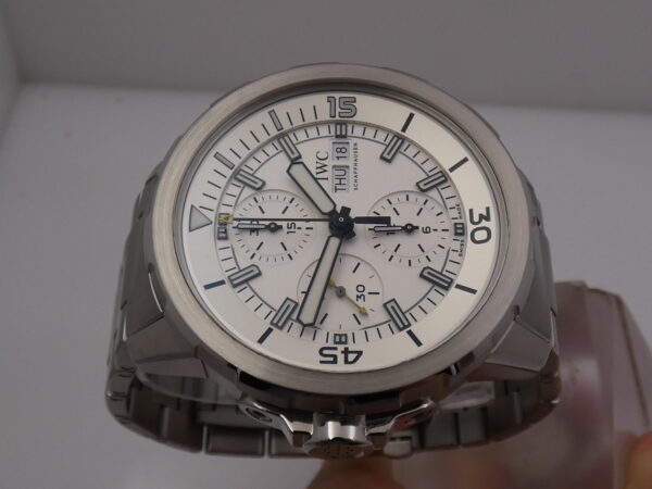 Cronografo IWC Aquatimer Day-Date 45mm IW3768 With PAPERS Anno 2017 Automatico Acciaio