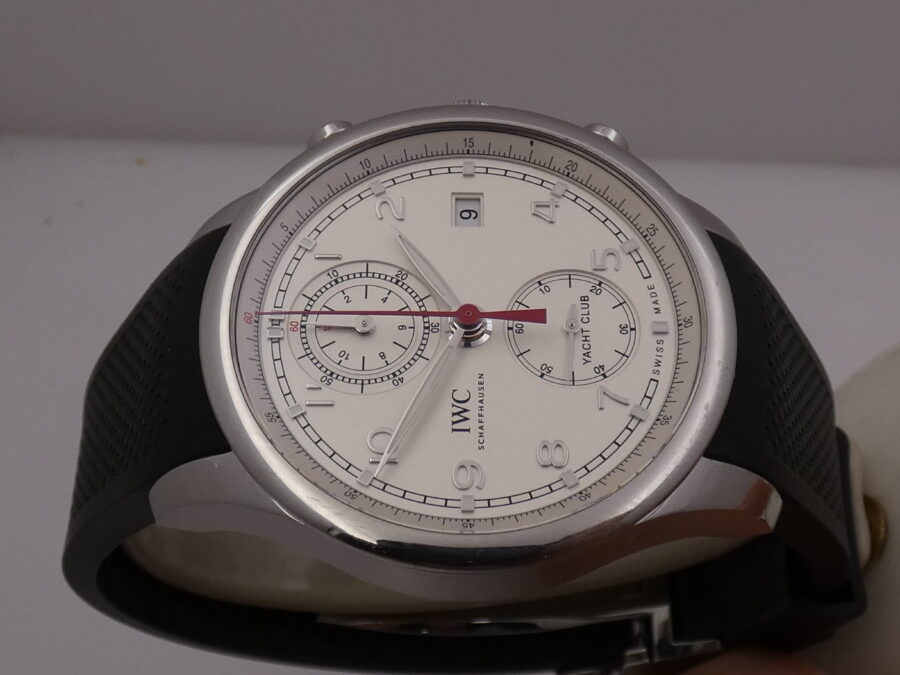 Cronografo IWC Portuguese Yacht Club Flyback IW390502 With PAPERS Automatico ANNO 2017 Acciaio