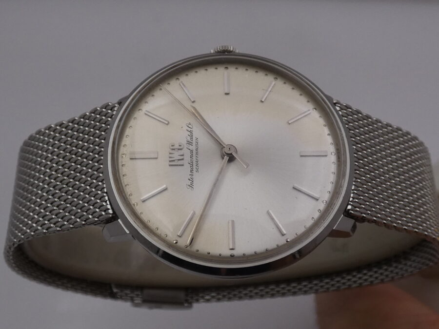 IWC Portofino Vintage 2401 Carica Manuale Cal. 403 ANNI '70 Mesh Bracelet Acciaio