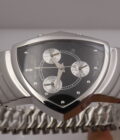 Cronografo Hamilton Ventura 32mm BOX&PAPERS Braccialato Acciaio Ref. H24412732