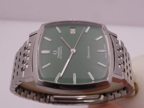 Omega Genève Automatic Date 162.0052 Anni 70 Acciaio Caliber Omega 1020 Vintage