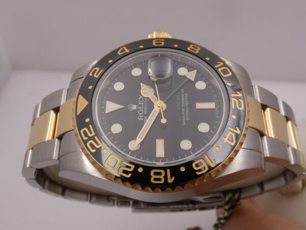 Rolex GMT-Master II 116713 FULL SET Acciaio & Oro18Kt TOP CONDITION Anno 2007 JUST POLISHED