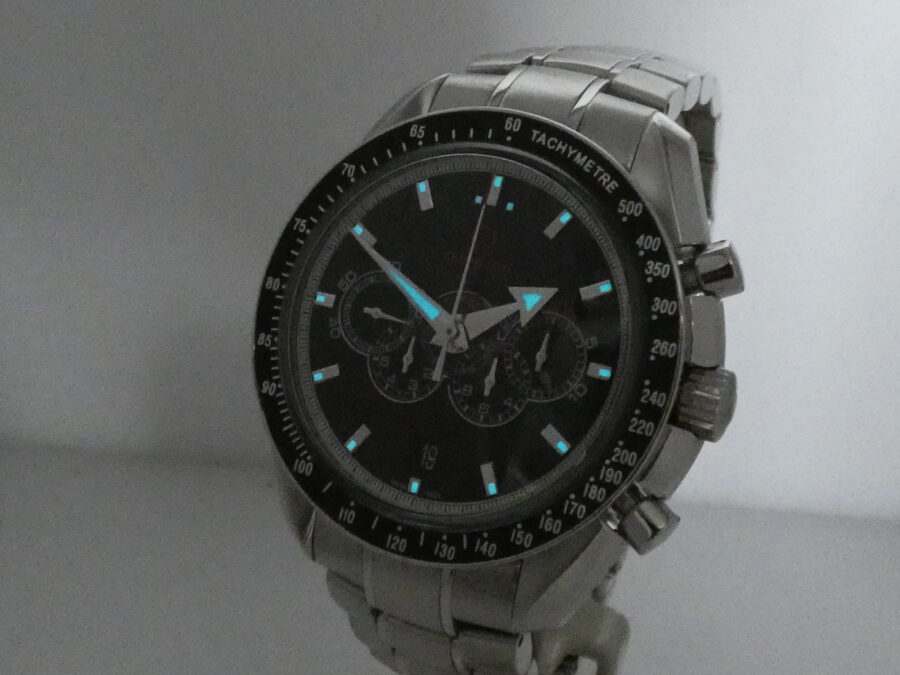 Cronografo Omega Speedmaster Broad Arrow Co-Axial Olympic Collection ANNO 2008 Top Condition Automatico Braccialato Acciaio - immagine 12