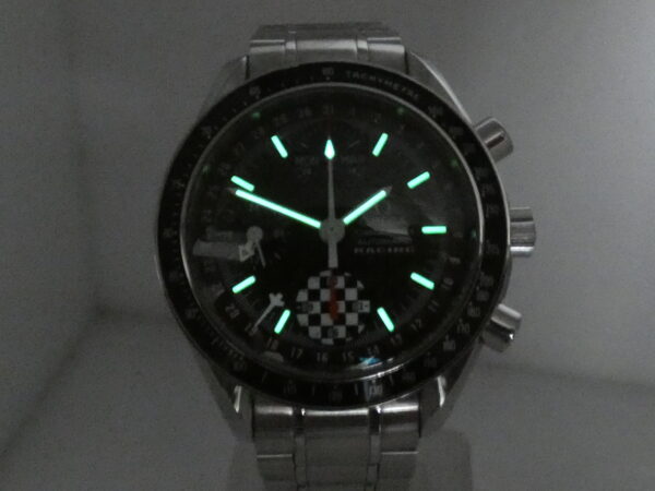 Cronografo Omega Speedmaster Day Date Racing Schumacher Triple Date BOX&PAPERS Anno 2014 Automatico Acciaio EDIZIONE LIMITATA 5555pc Ref. 3529.50.00