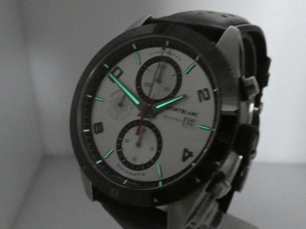 Cronografo Montblanc Timewalker 116100 43mm Lunetta Ceramica Automatico Acciaio