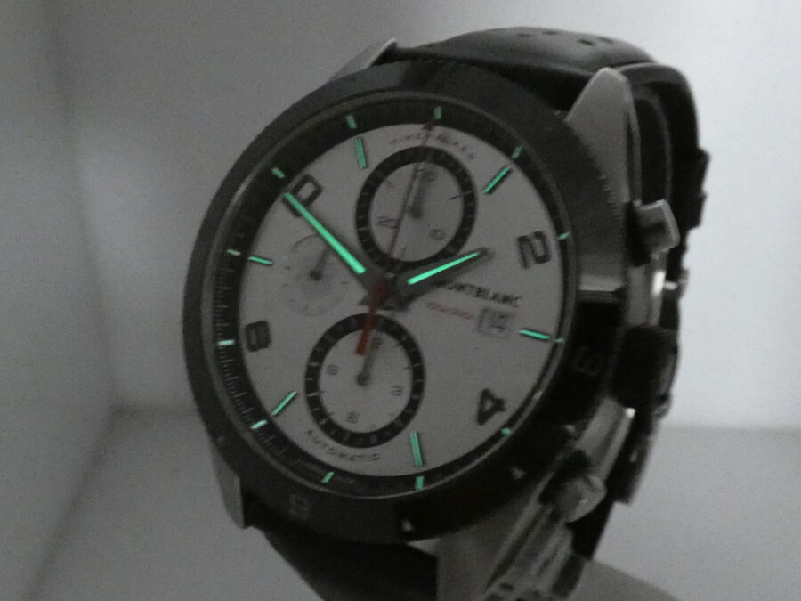 Cronografo Montblanc Timewalker 116100 43mm Lunetta Ceramica Automatico Acciaio - immagine 12