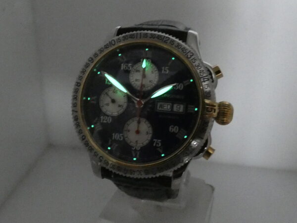 Cronografo Longines Lindbergh Hour Angle Special Series BOX&PAPERS Anno 2011 Automatico Acciaio