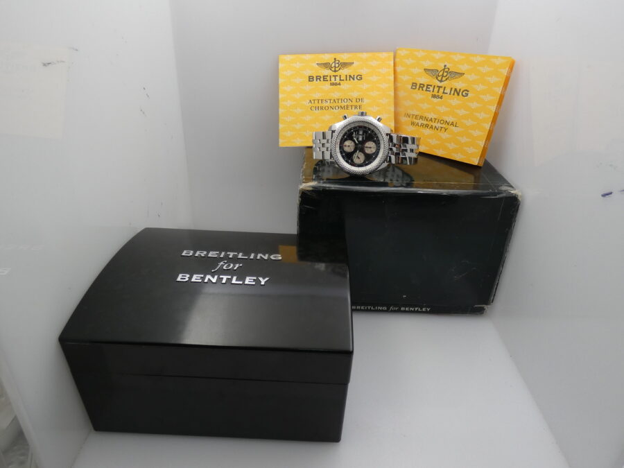 Cronografo Breitling Bentley GT Day-Date A13362 BOX&PAPERS Anno 2005 TOP CONDITION Special Edition - immagine 11