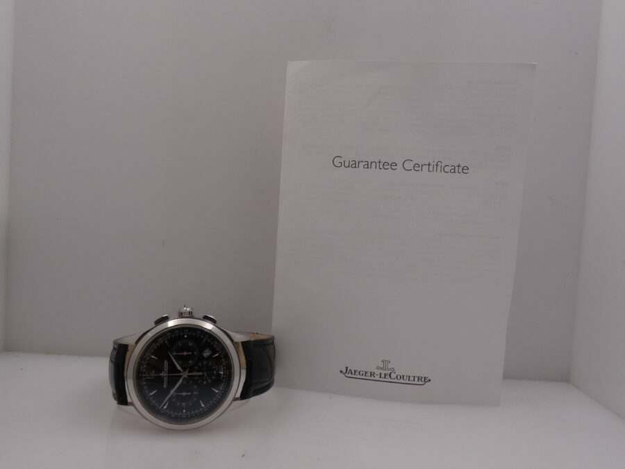 Cronografo Jaeger-LeCoultre Master Control 174.8.C1 With PAPERS Anno 2012 Automatico Acciaio - immagine 11