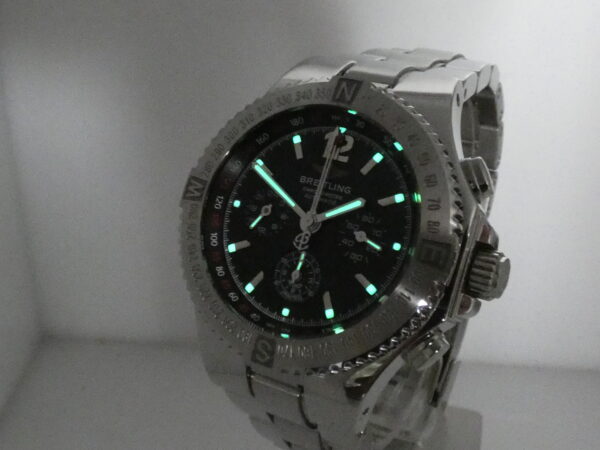 Cronografo Breitling Hercules 45mm TOP CONDITION A39362 Anni 2000's Automatico Acciaio